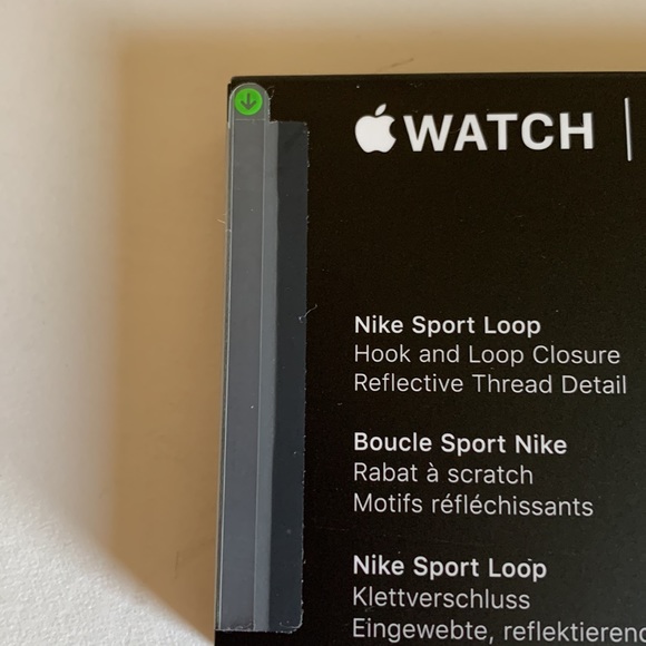 Apple Nike Sport Loop for Apple Watch™ 44mm - Desert Sand/Volt - Picture 7 of 11